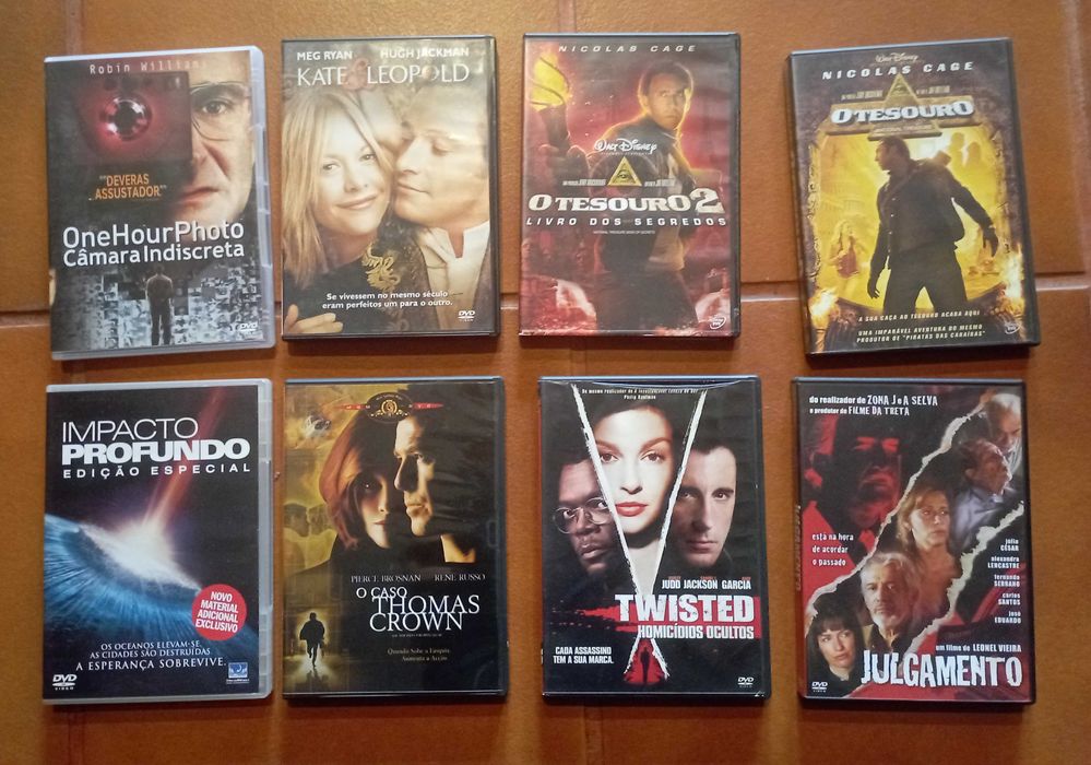 Na compra de 4 ofereço mais um- Optimo Estado- Filmes em DVD
