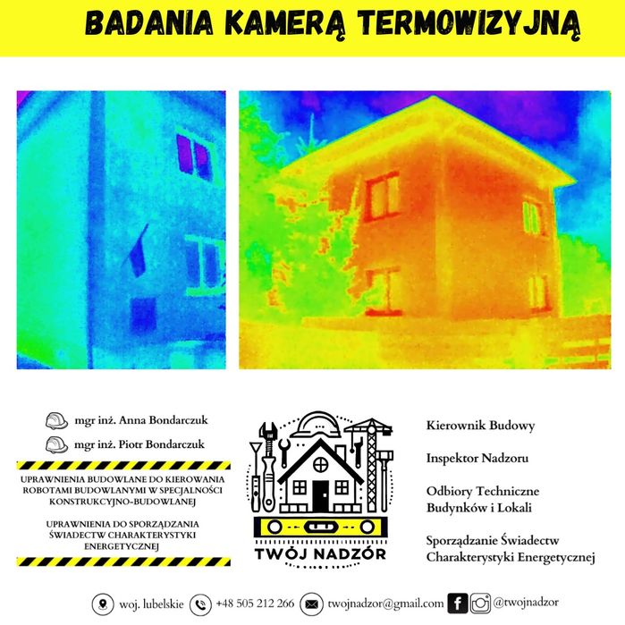 Badanie kamerą termowizyjną - Twój Nadzór