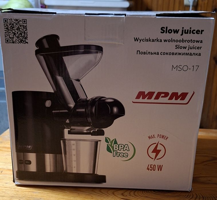 Wyciskarka wolnoobrotowa