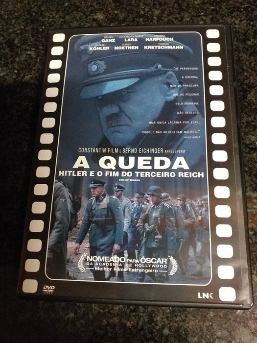 NOVO,dvd A Queda,Hitler e o fim do 3o Reich,não visionado,envio ctt,