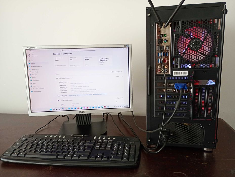 Vendo torre pc i7 republic of gamers
