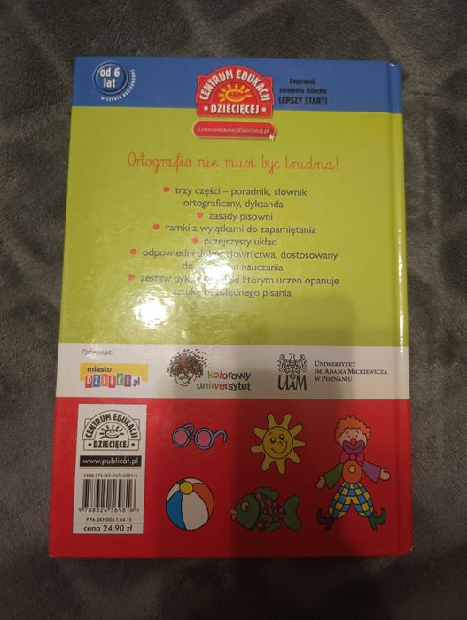 ABC szkolny słownik ortograficzny + dyktanda