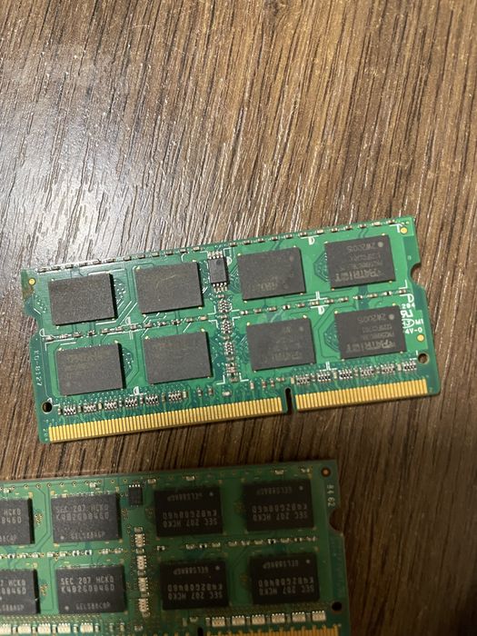 Zestaw części komputerowych – RAM + HDD