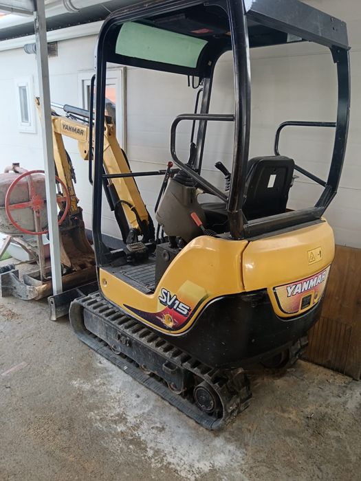 Mini giratórias Yanmar sv15