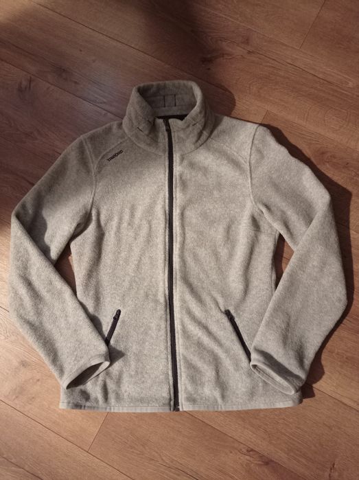 Polar zapinany szary damski r. 38 bez kaptura r