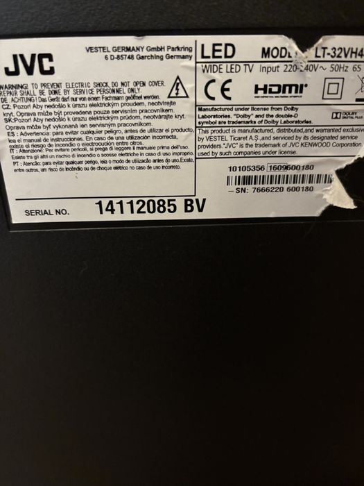 TV 32 polegadas JVC434733012757391362