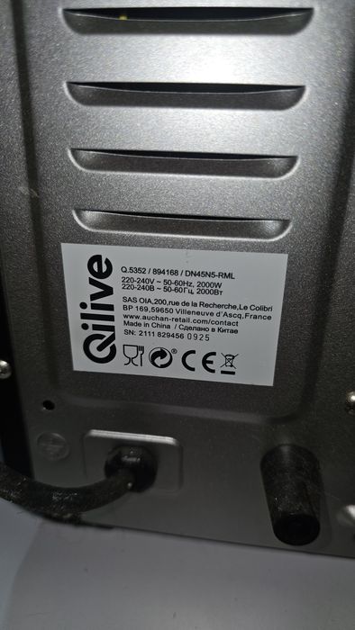 Forno elétrico qlive