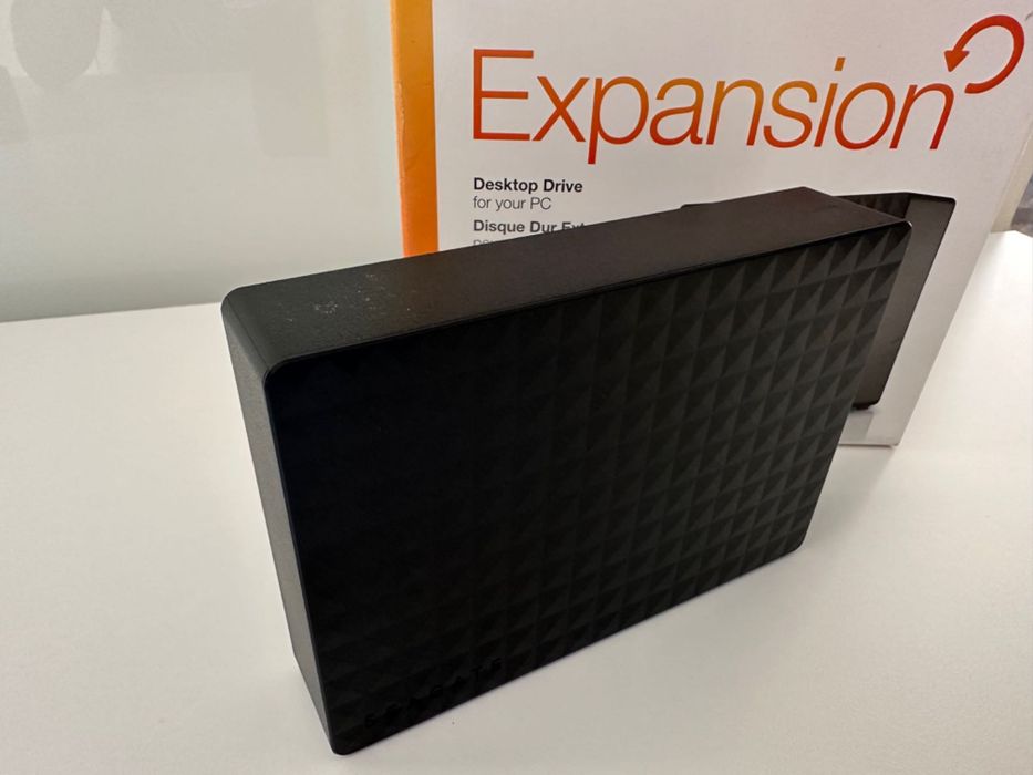 Disco Externo Seagate Expansion 6TB Caixa e Acessórios