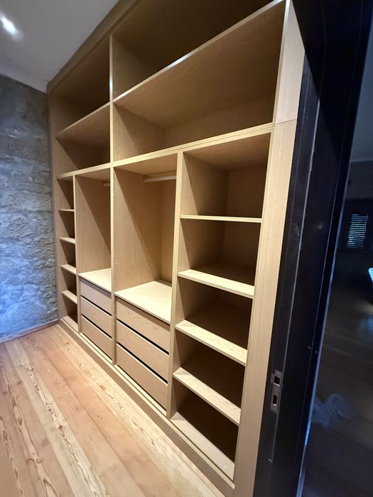 Closet com iluminacao led