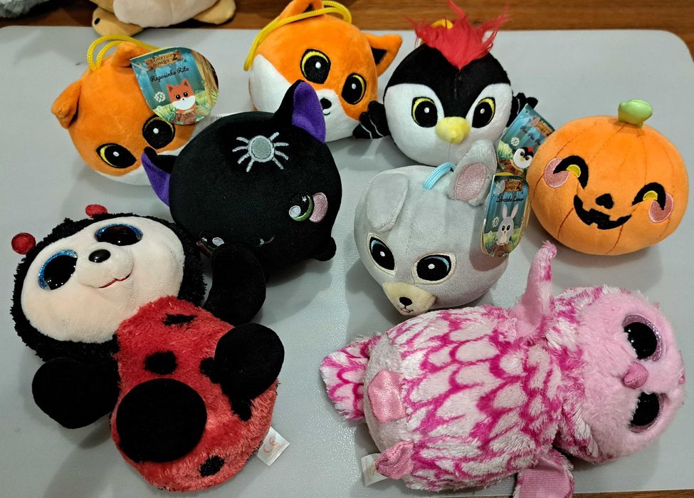 Peluches - Unicórnios + Panda