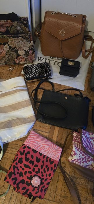Zestaw torebek RLL, nobo, Wittchen, zara,monarchia,4F