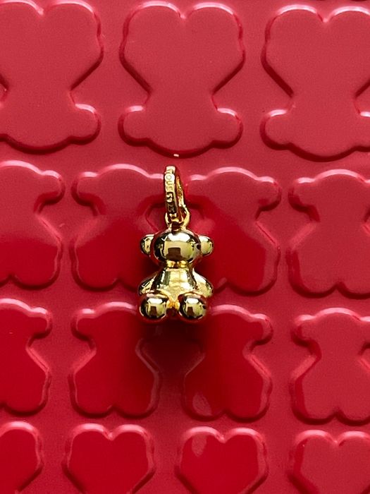 Wisiorek Tous Bold Bear złoty 1,1 cm