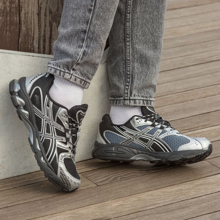 Кросівки Asics Gel-nimbus 10.1 Black/Silver premium | Кроссовки Асикс чоловічі