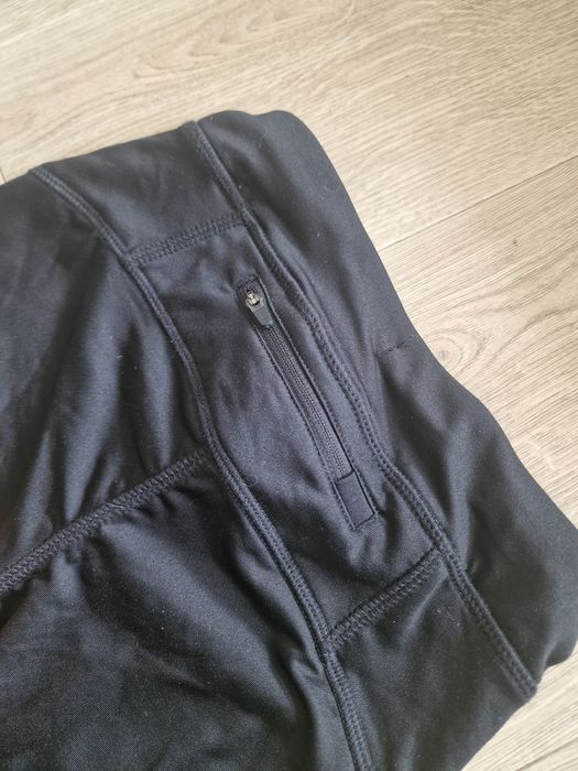 Leginsy Crivit XS 34 spodnie damskie czarne nowe