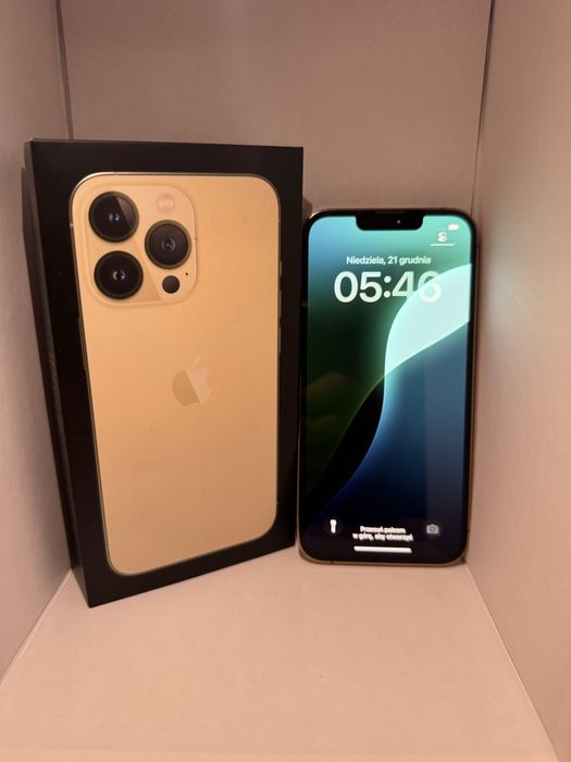 iPhone 13 Pro 128GB złoty  Stan bardzo dobry