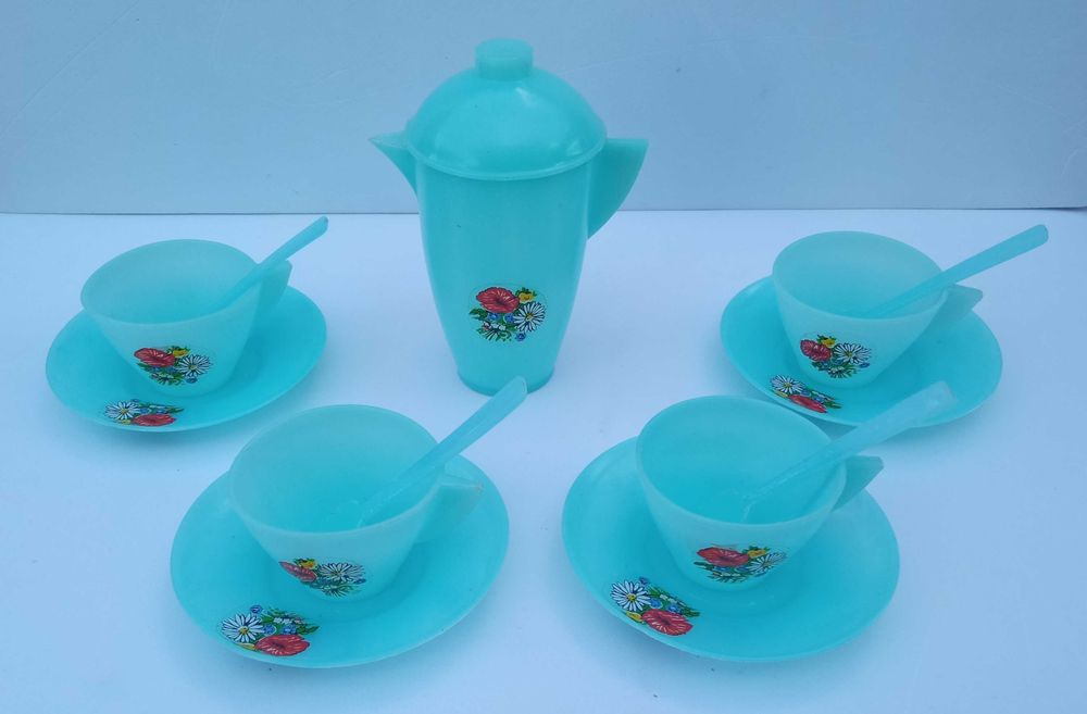 PRL Komplet kawowy plastikowy dla dzieci