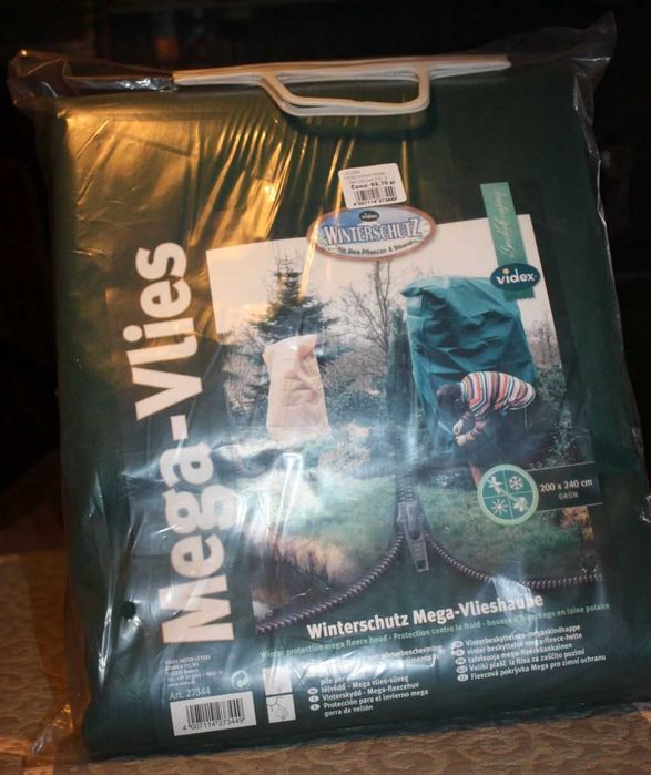 Otulina,osłona na zimę dla krzewów w ogrodzie