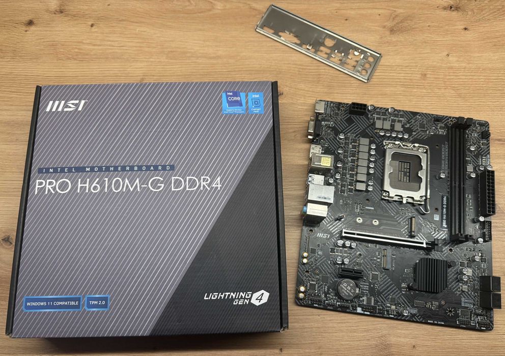 Материнські плати MSI Pro H610M-G DDR4 + MSI Pro B660M-E DDR4 (s1700)