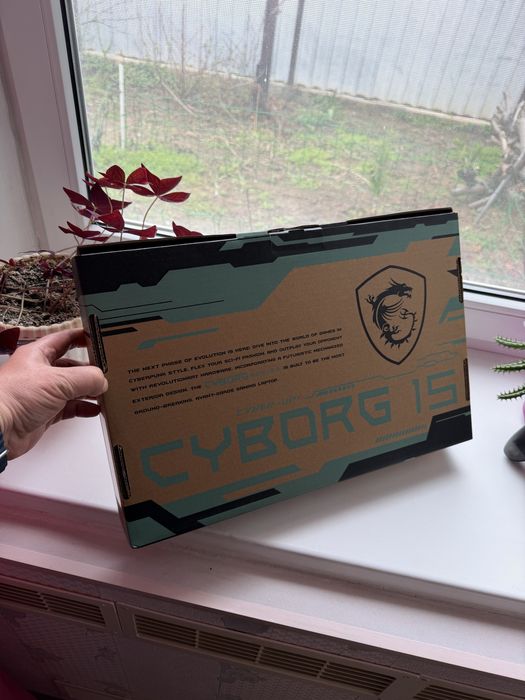 100+ Ноутбуківℹ️Treid-Inℹ️НОВЫЙℹ️MSI CYBORG‼️RTX4060 8Gb‼️SSD 512Gb/RAM 16Gb