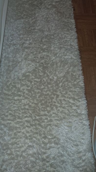 Tapete 120x180 branco pérola