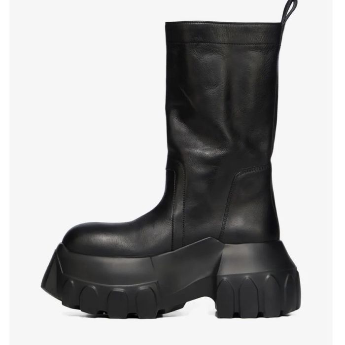 Rick Owens Mega Tractor Megalace boots