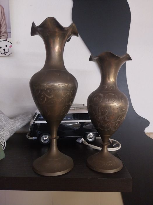 Peças  decoração  em latão