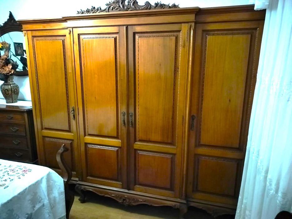 Quarto Luís XVI com Talha Completo -  Estado Excelente