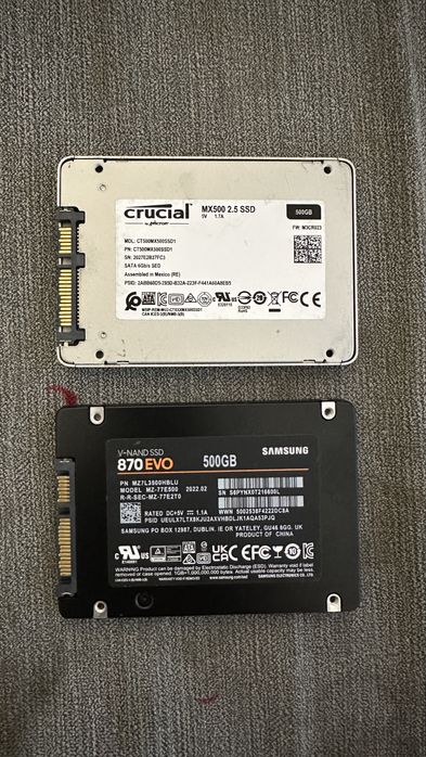 crucial mx500 500gb - купить комплектующие для ПК - Цена на OLX.ua