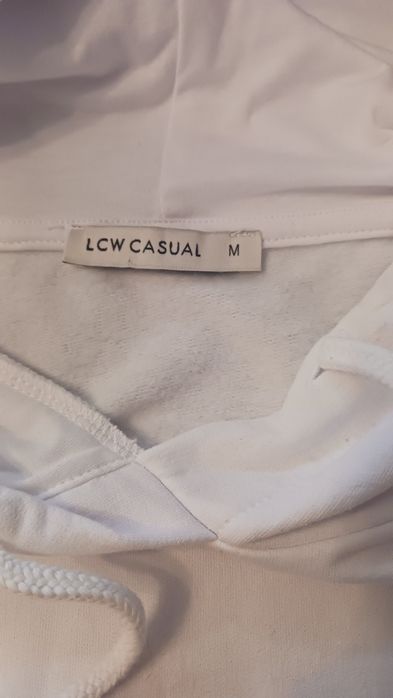 Biała bluza ze smokiem LC Waikiki rozm. M