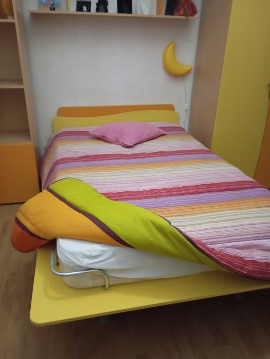 Mobília de quarto de solteiro completa