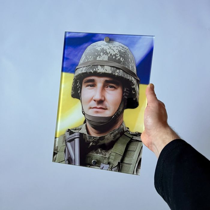 Фото на склі не вигорає, фотоскло на пам'ятник