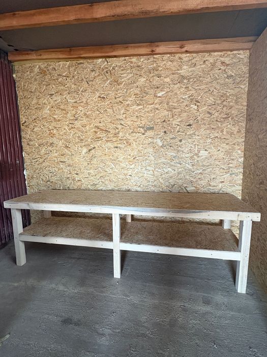 Stół do Warsztatu z Drewna