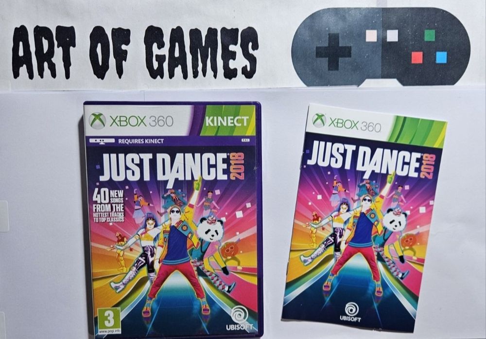 Gra Just Dance 2018 Xbox 360 Kinect Ruchowa Taneczna