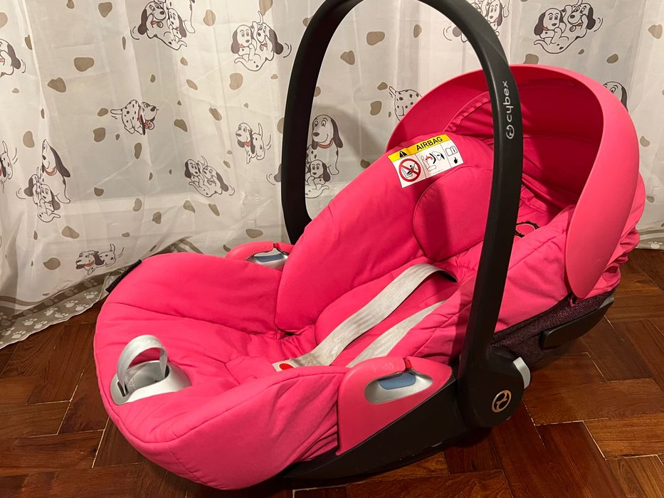 Ovo Cybex Cloud Z I-size cor de rosa, exclusivo