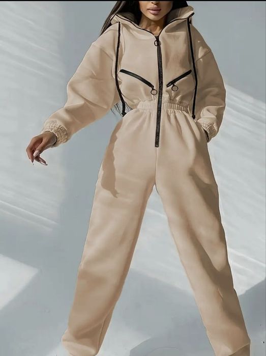 Зимний тёплый комбинезон женский на девочку164 жіночий комбез на флісі