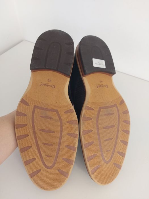 Buty męskie skórzane Conhpol w rozmiarze 43 Nowe