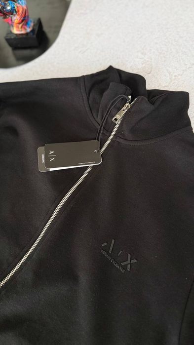 Мужской  чоловічий Спортивний костюм Armani Black EA7 boss чорний  та синій  колір