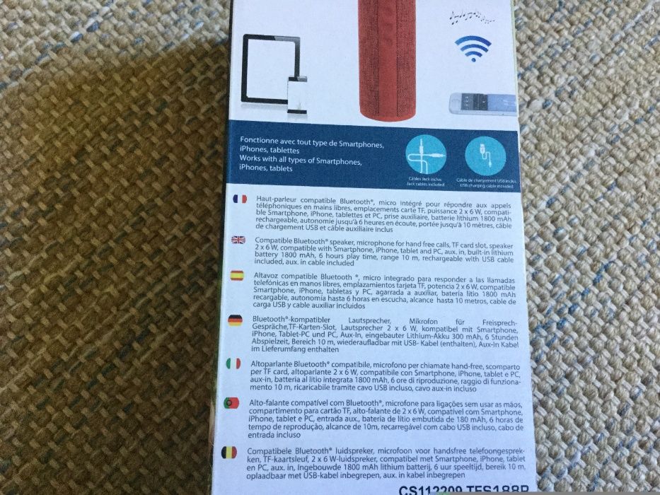 alto-falante e microfone