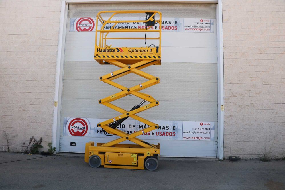 Plataformas Elevatórias Tesoura Elétricas 8mt Recondicionadas Estreita