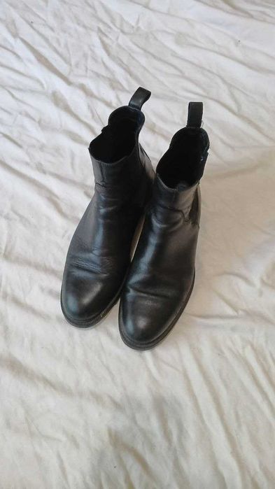 мужские черные кожаные ботинки челси Vagabond Shoemakers 41р. 26 см.