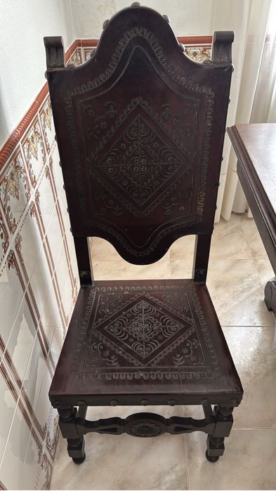 Mesa madeira antiga maciça