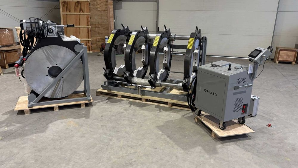 WP1000A zgrzewarka doczołowa hydrauliczna 630-1000 mm