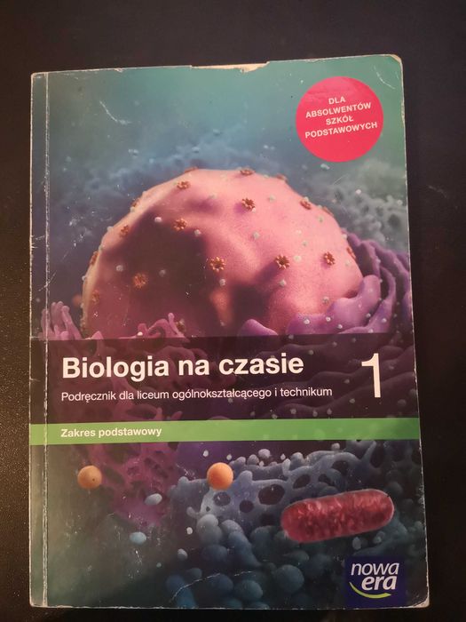 Podręcznik "Biologia na czasie 1"