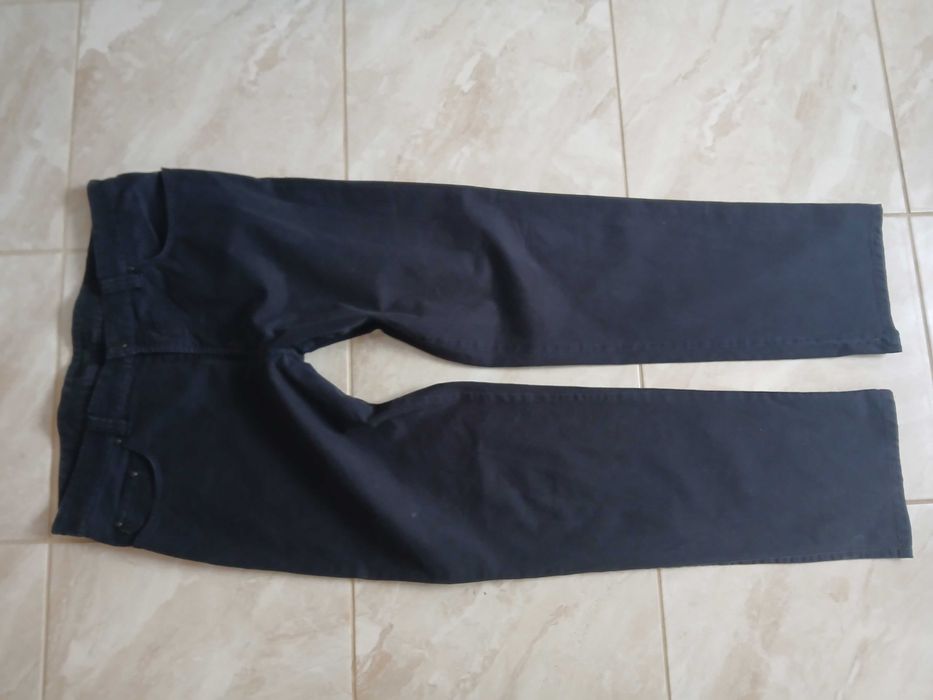 Mac czarne jeans 40/34 pas:2x50-53cm igła