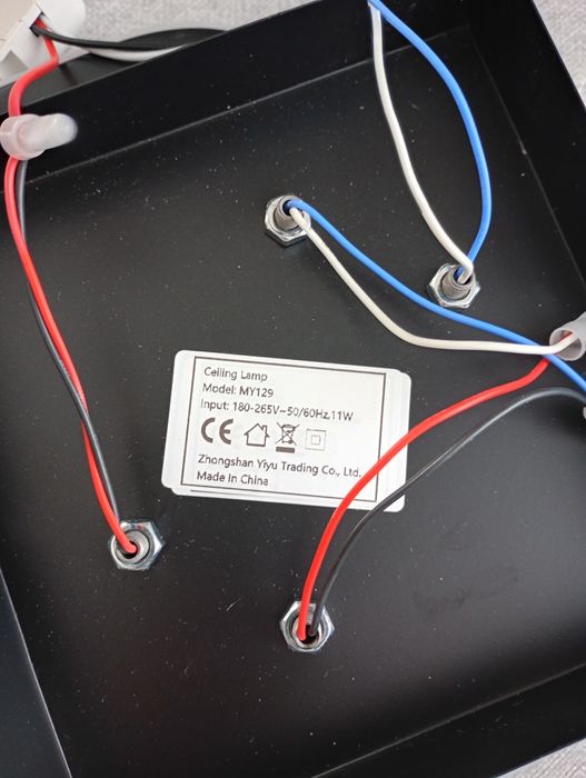 Lampa Sufitowa 3 barwy