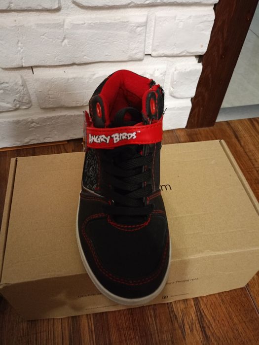 Buty wiosenno- jesienne długie Angry Birds