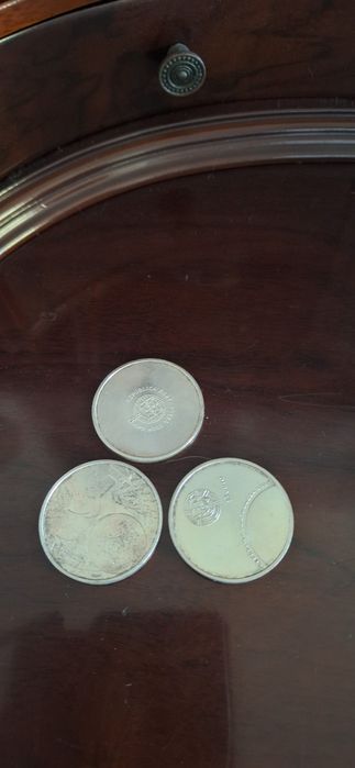 Moedas  em prata