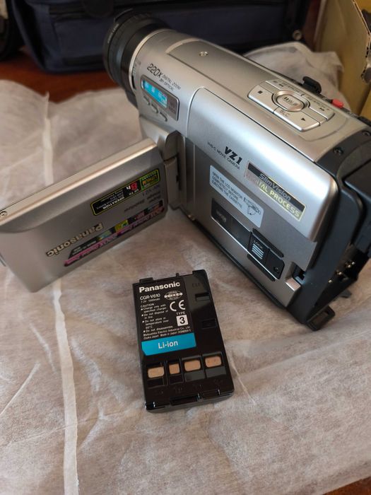 Máquina de filmar panasonic