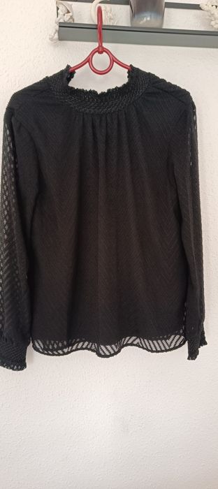 Czarna bluzka elegancka only S 36