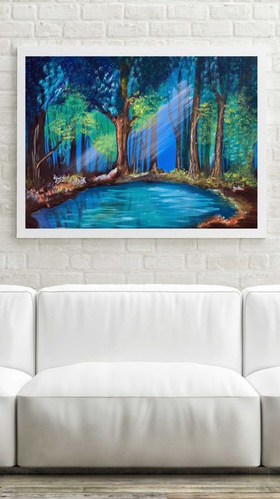 Espelho Floresta 70x100 cm